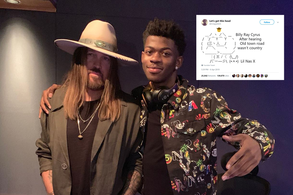 Lil Nas X's Old Town Road remix feat Billy Ray Cyrus