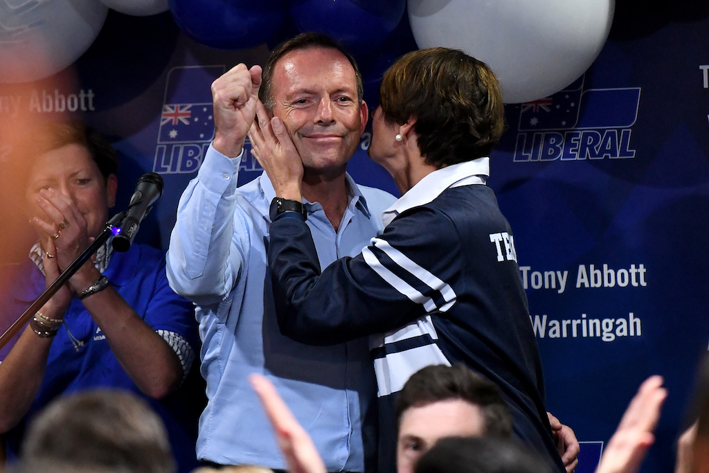 Tony Abbott concession speech election