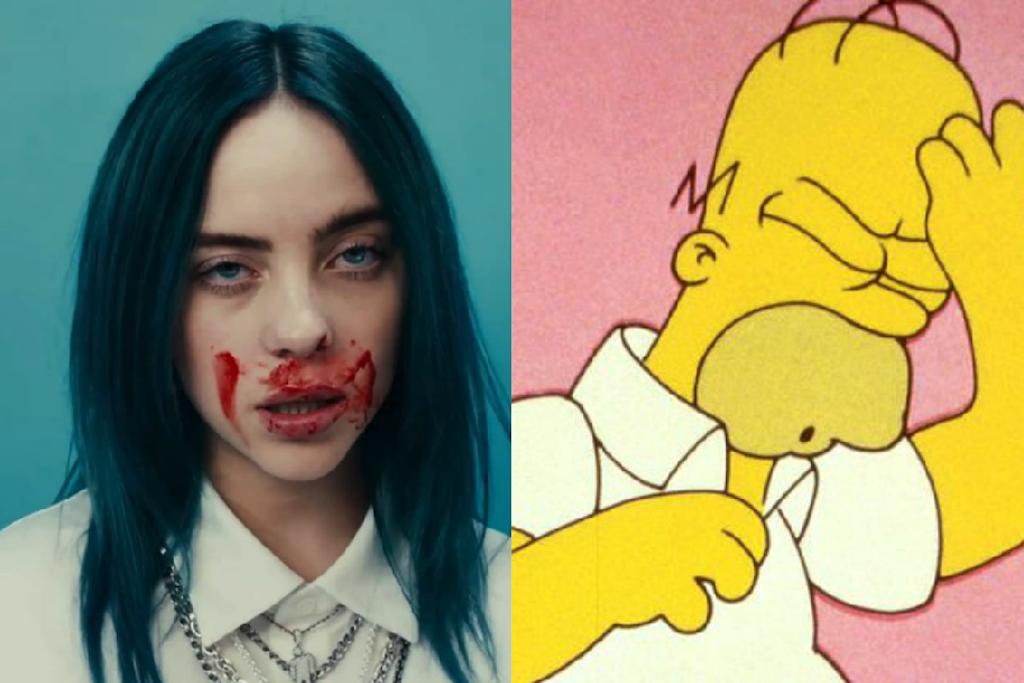 Billie Eilish x The Simpsons mashups are now a thing