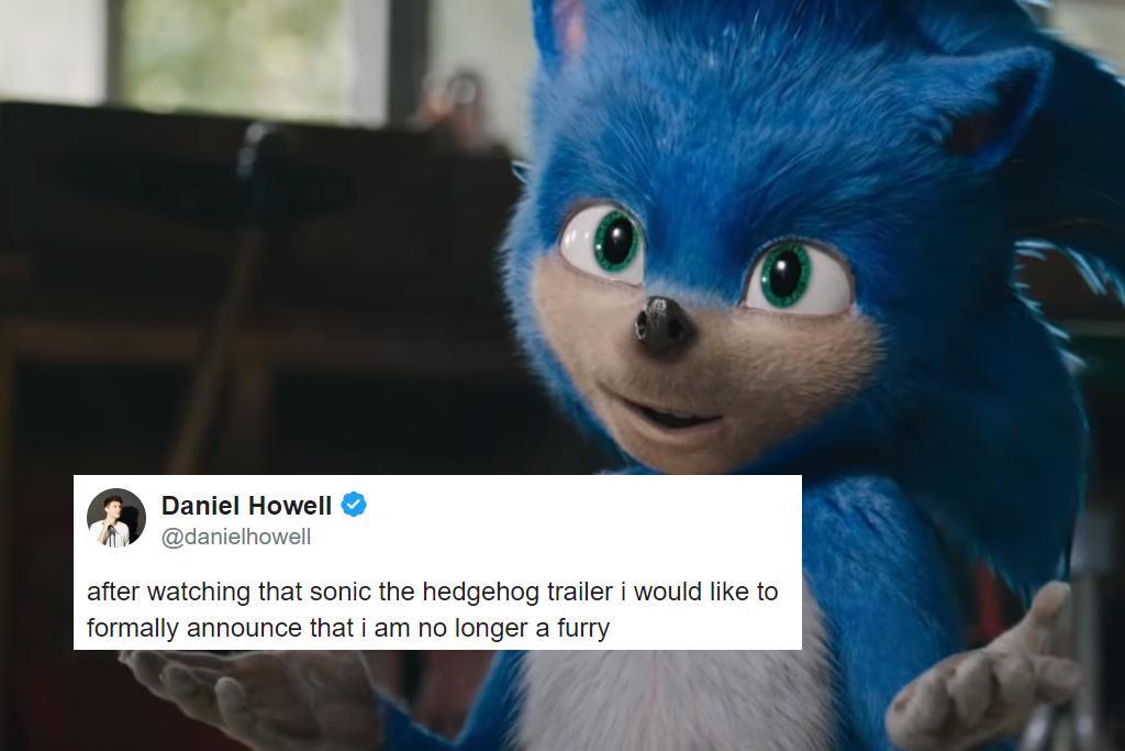 Sonic the Hedgehog first trailer