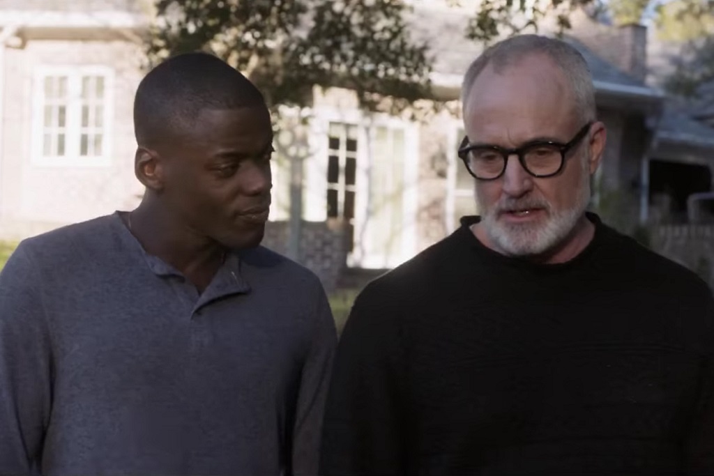 Bradley Whitford and Daniel Kaluuya in Get Out