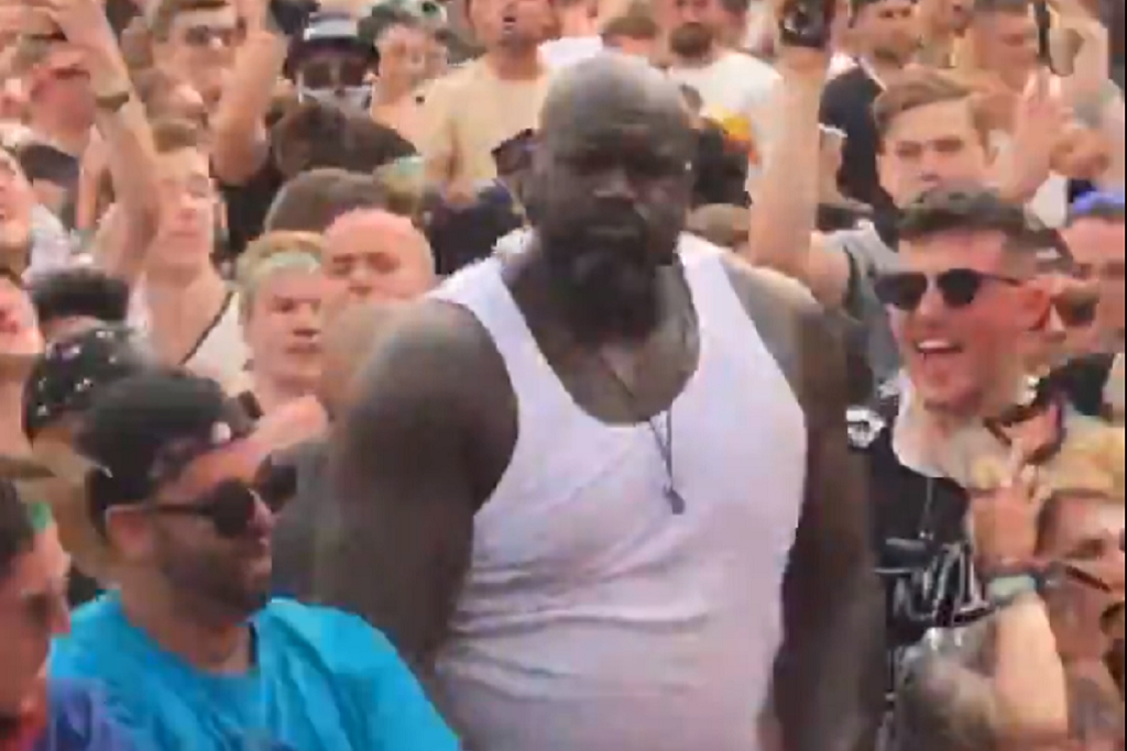 Shaquille O'Neal at Tomorrowland