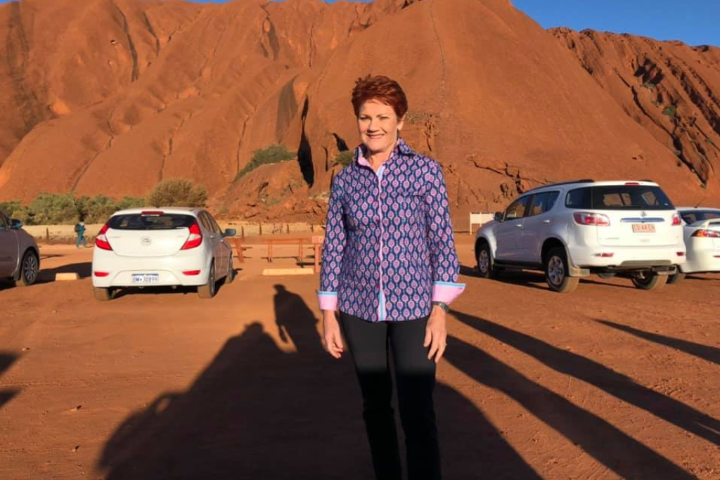 A current affair Pauline Hanson to climb Uluru
