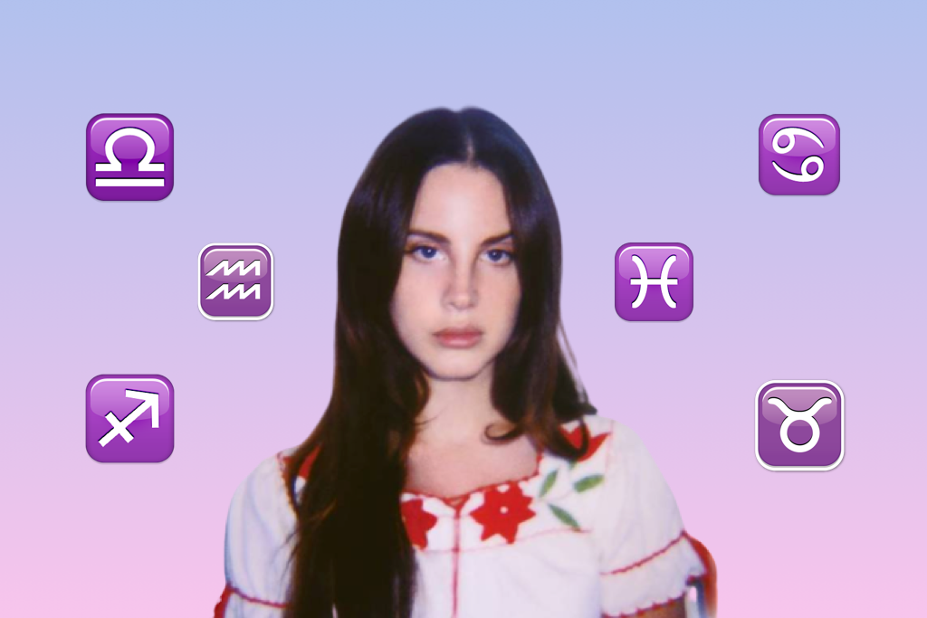 Lana Del Rey Astrology Norman Rockwell photo