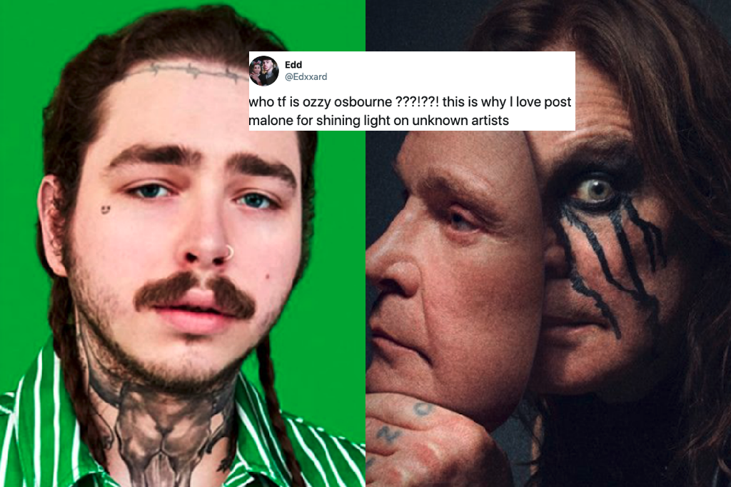 Post Malone fans are pretending to not know who Ozzy Osbourne is