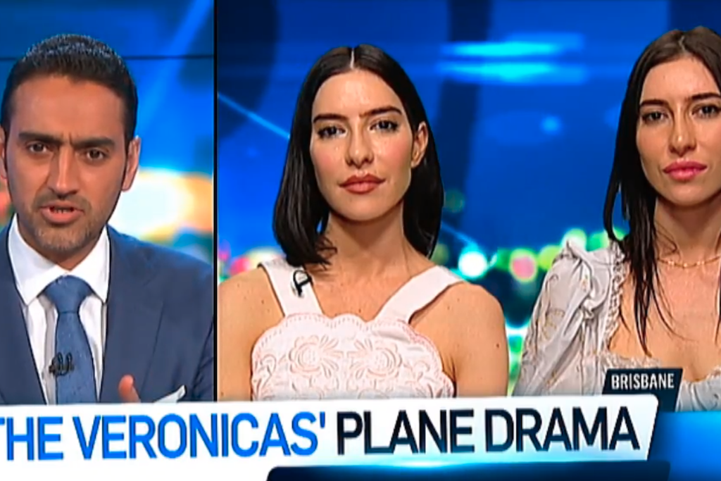 The Veronicas went on 'The Project' to chat about that Qantas flight