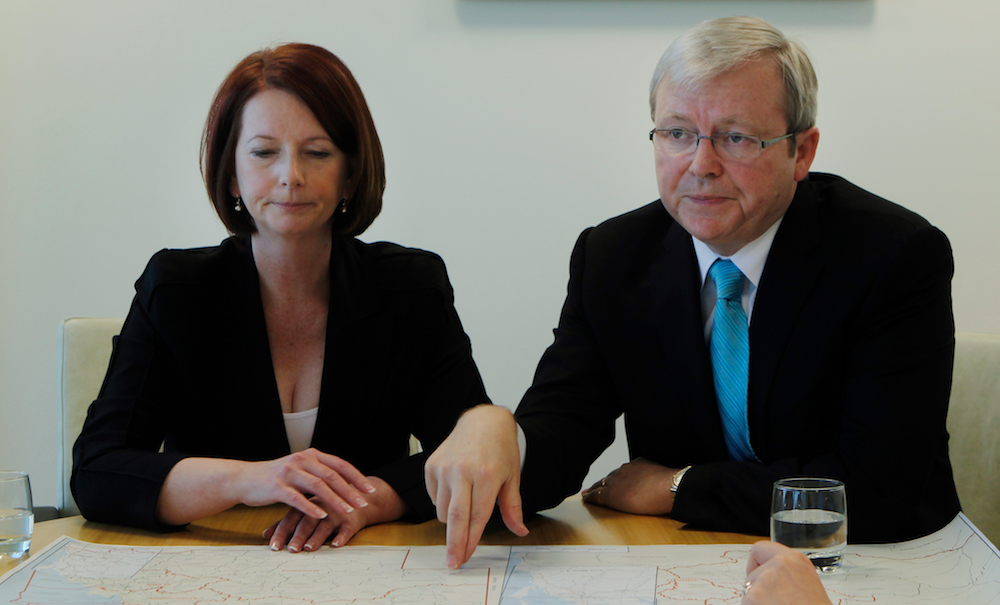 Kevin Rudd, JUlia Gillard