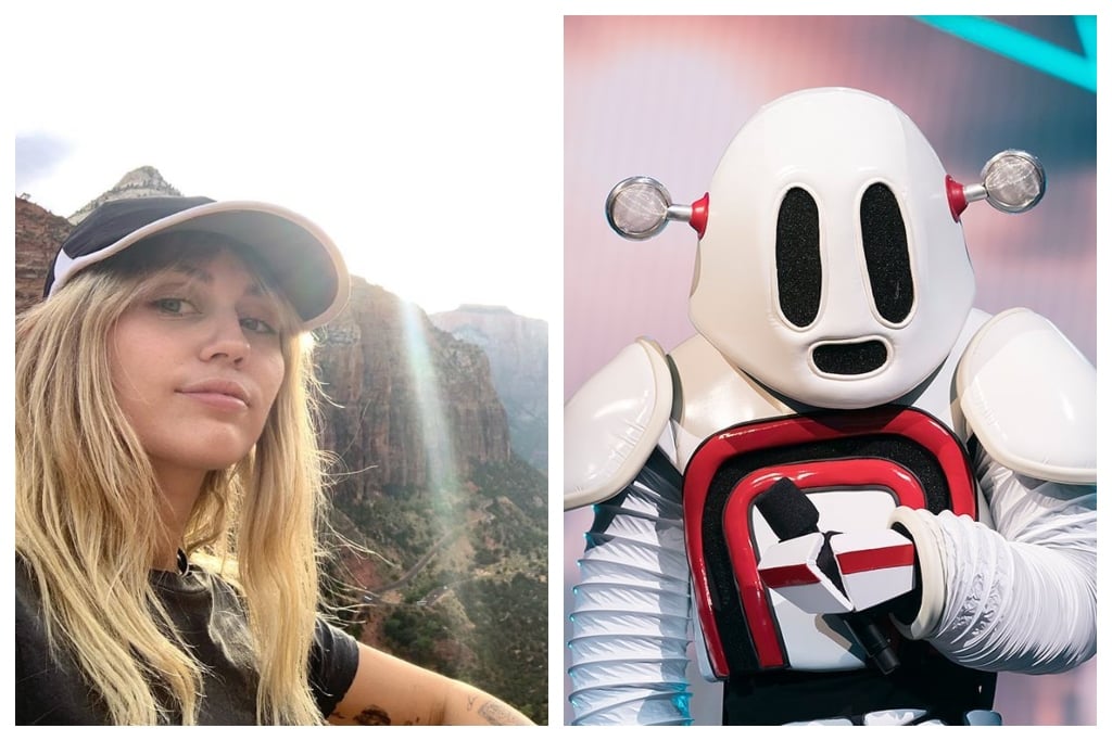 Miley Cyrus and Robot
