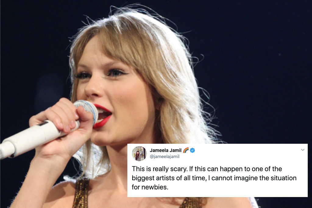 Taylor Swift: celebrities rally around her following Big Machine stoush