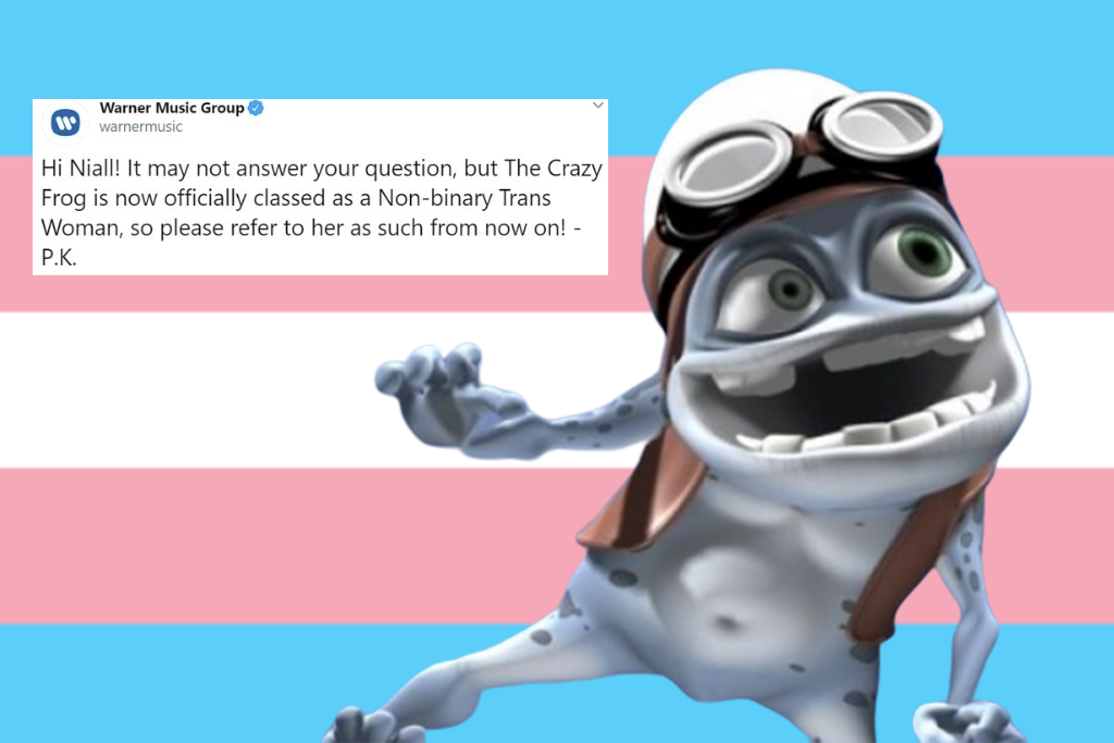 Is Crazy Frog trans?