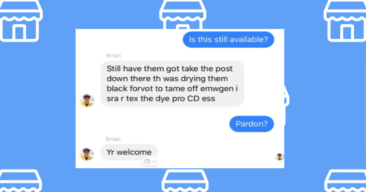 People Are Sharing Their Weird Facebook Marketplace Conversations
