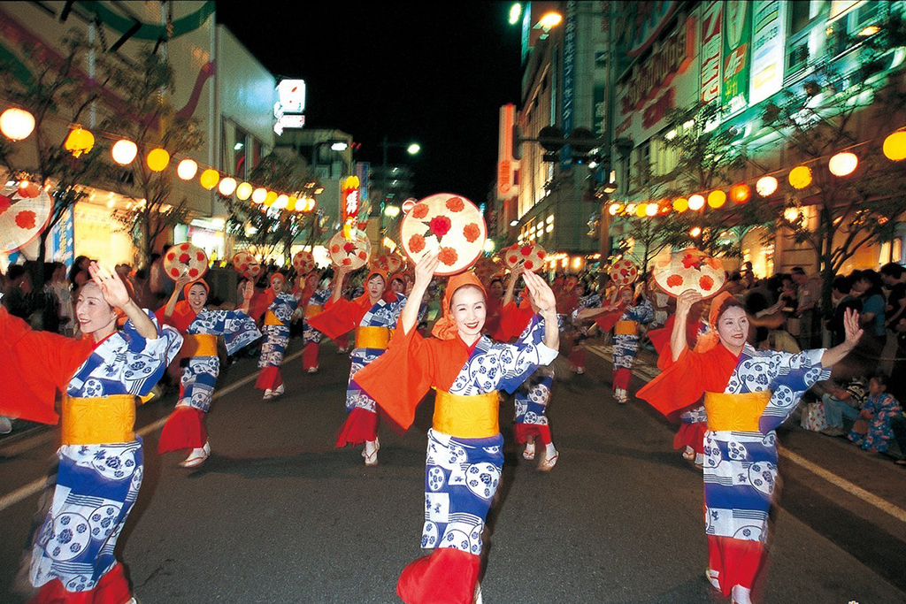 Yagamata's Hanagasa Festival