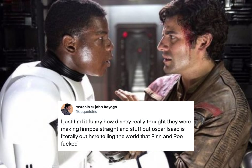 Oscar Isaac comments on Finn and Poe in 'Star Wars: The Rise of Skywalker'