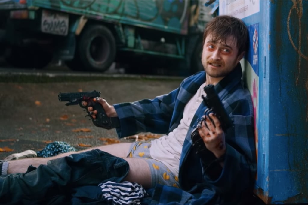 Daniel Radcliffe stars in the ultra-violent 'Guns Akimbo'