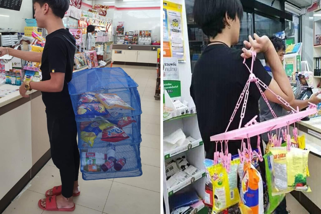 Thai Plastic Ban Creative Bag