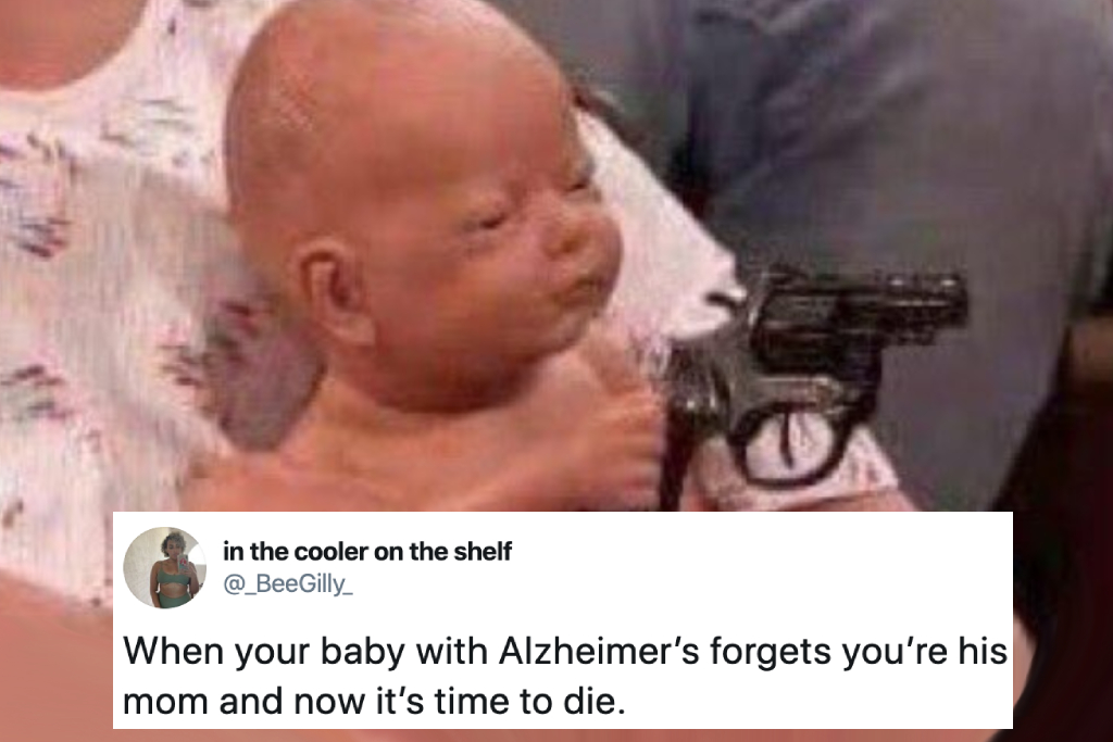 baby alzheimer's memes explained