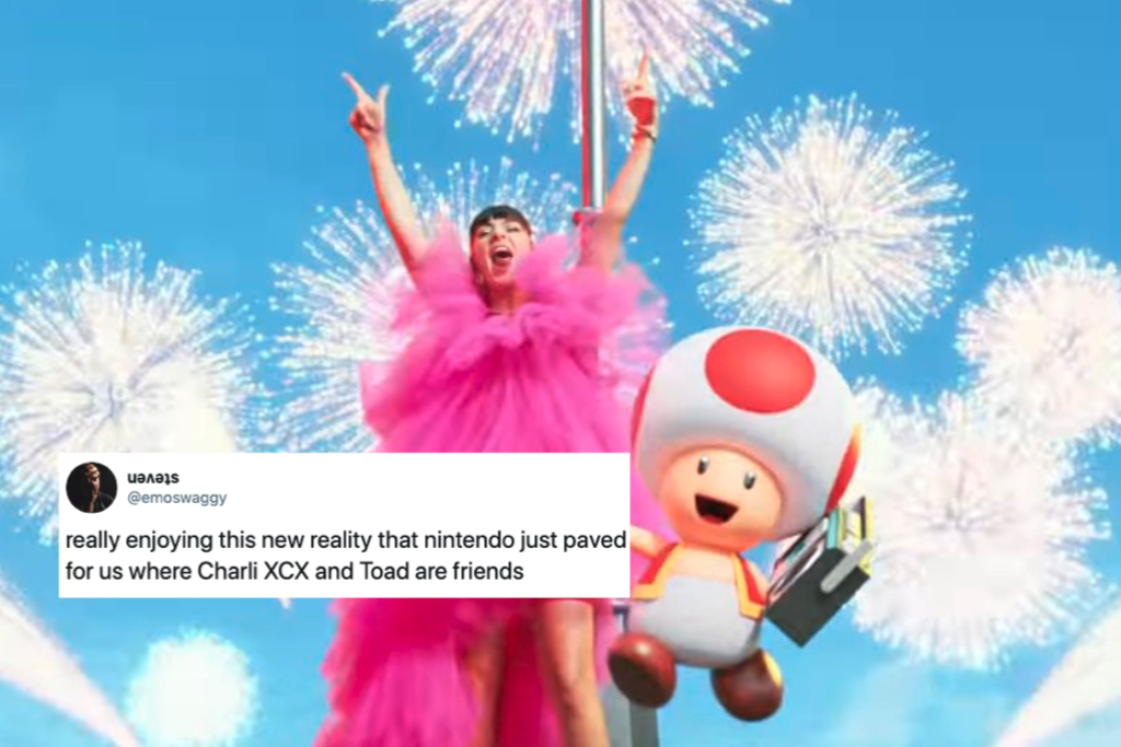 Charli XCX has a song with Nintendo