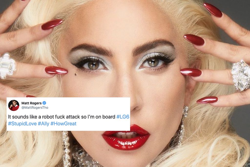 Lady Gaga's 'stupid love' has leaked and fans are very excited