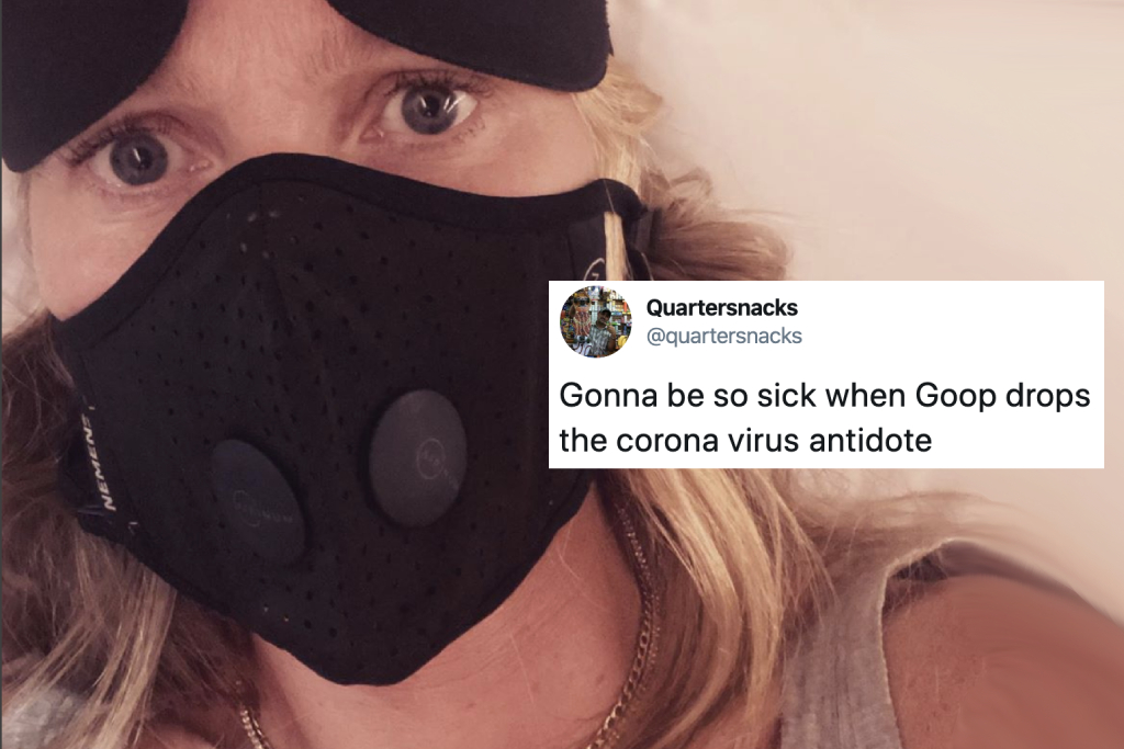 gwyneth paltrow coronavirus goop