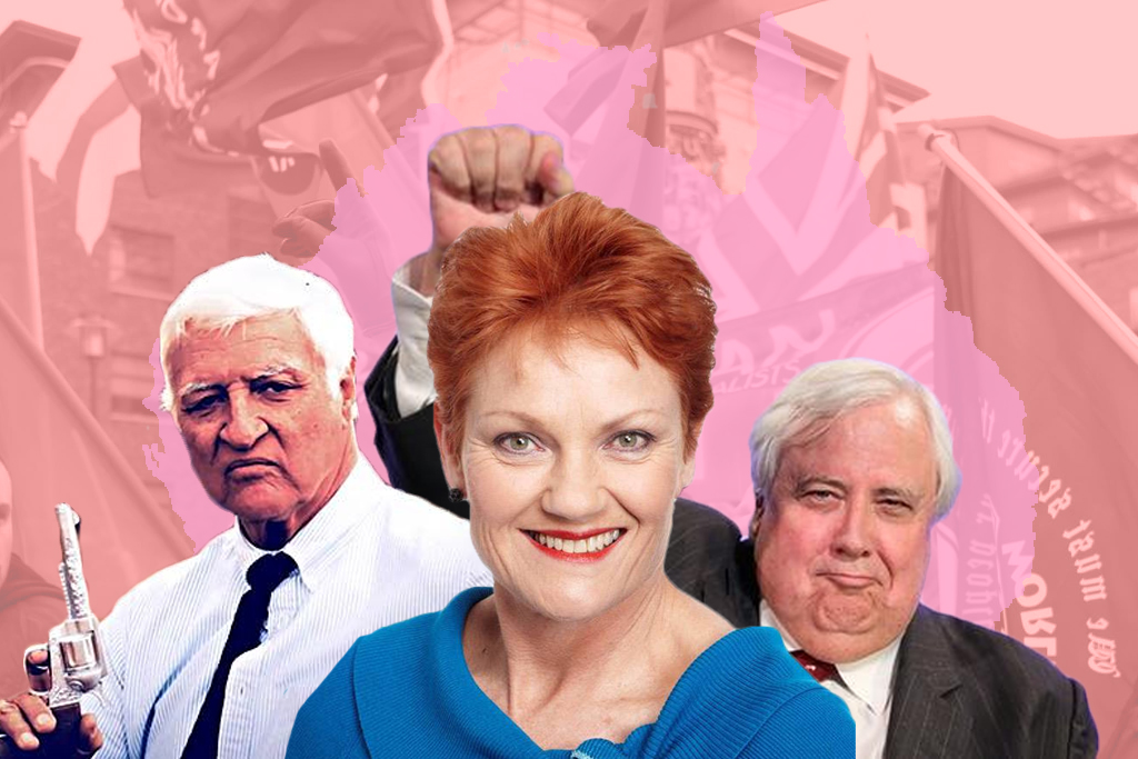 Auspol Australian politics far right fascists