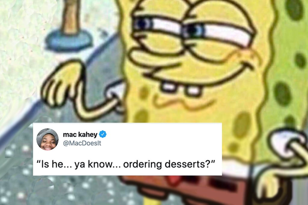 dessert is gay meme