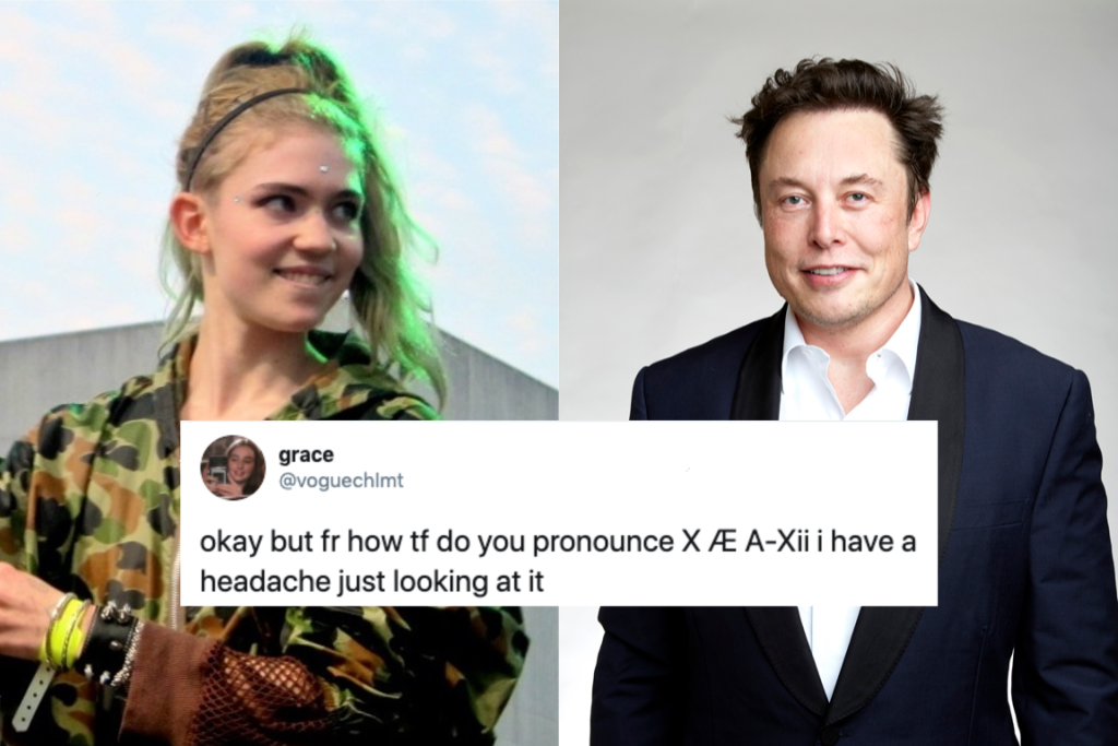 Elon Musk and Grimes baby name