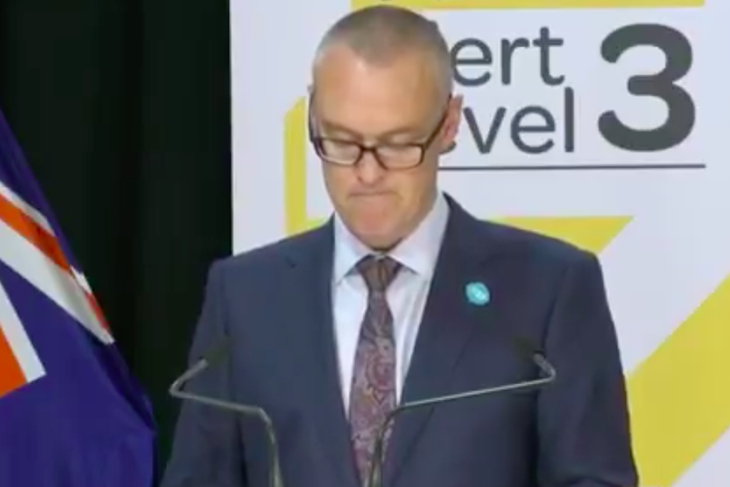 New Zealand health minister David Clark accidentally says 'cunt' during live press conference