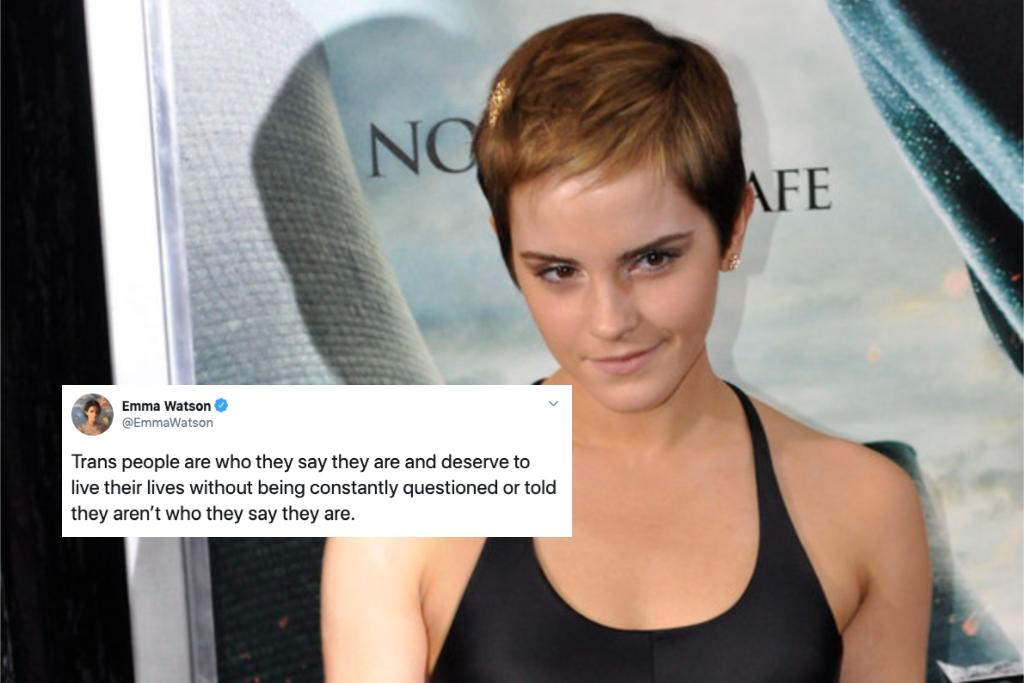 Emma Watson slams JK Rowling