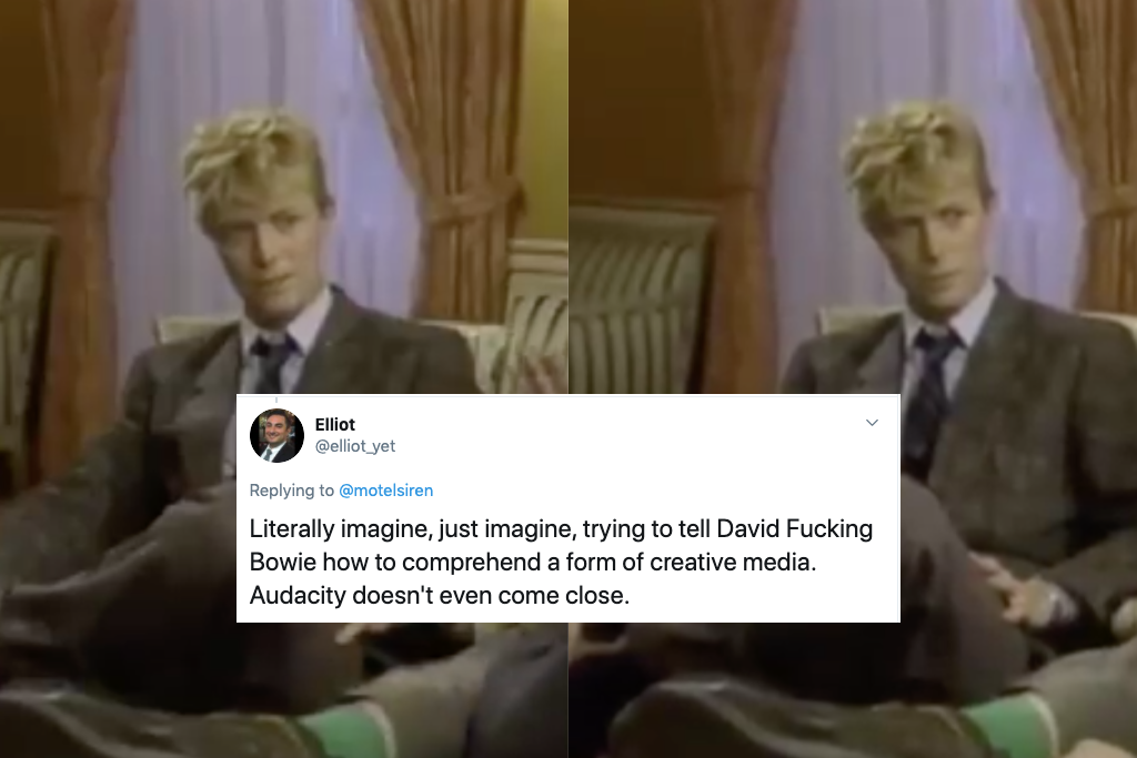 David Bowie interviewed on MTV