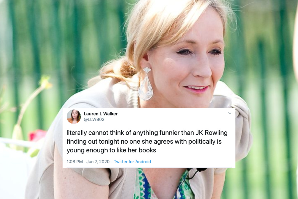 J K Rowling Is Transphobic On Twitter Again And Is Being Dragged
