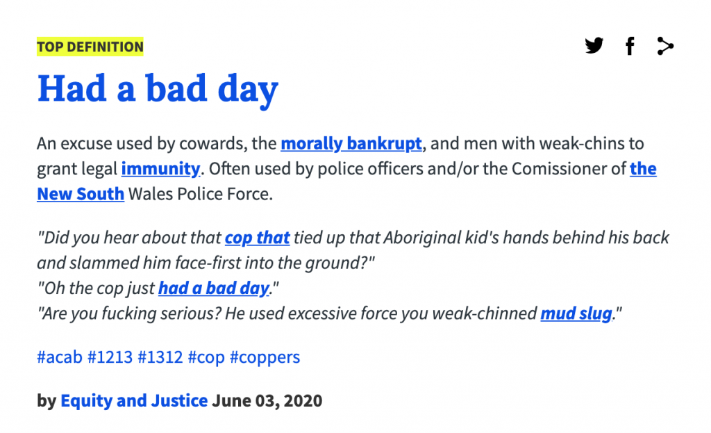 had a bad day urban dictionary
