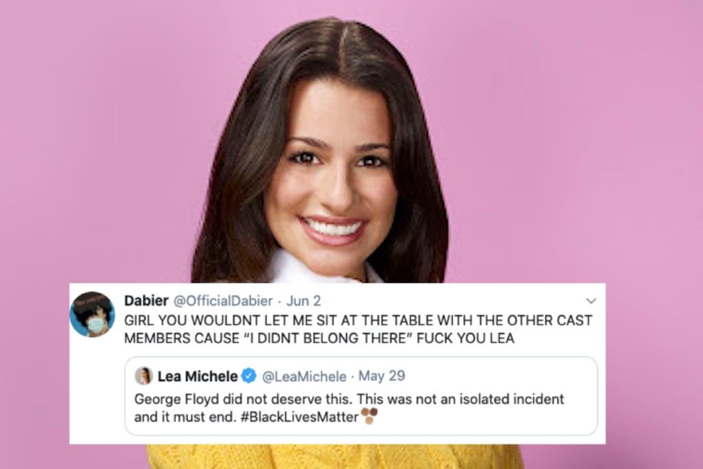 Lea Michele called out by Black 'Glee' cast mates for on-set behaviour