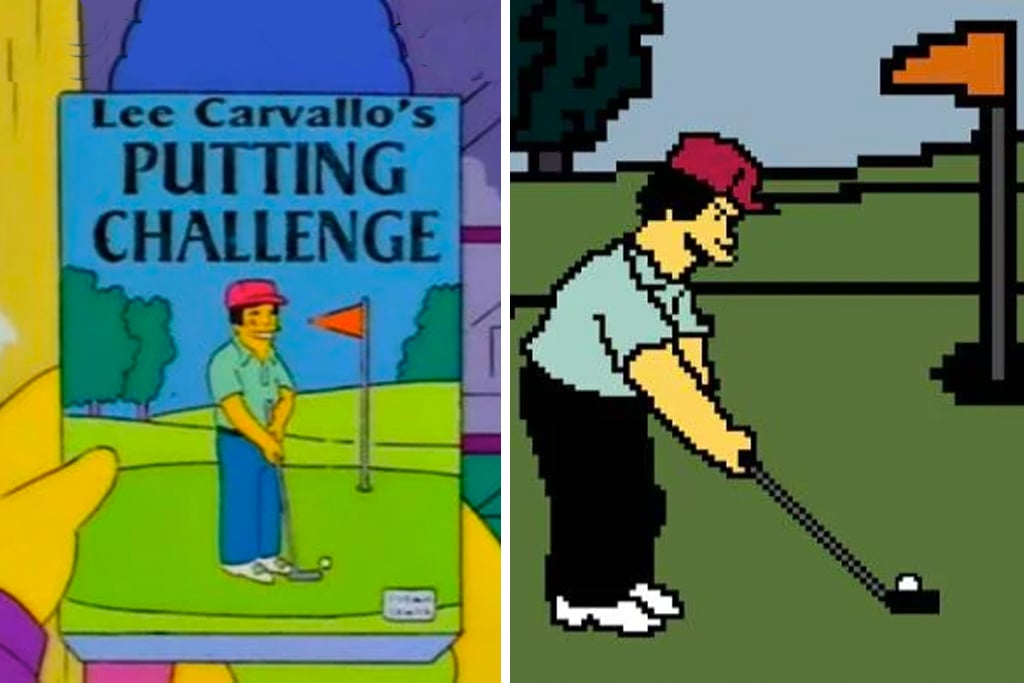 Lee Carvallo's Putting Challenge From 'The Simpsons' Is Now A Real Game
