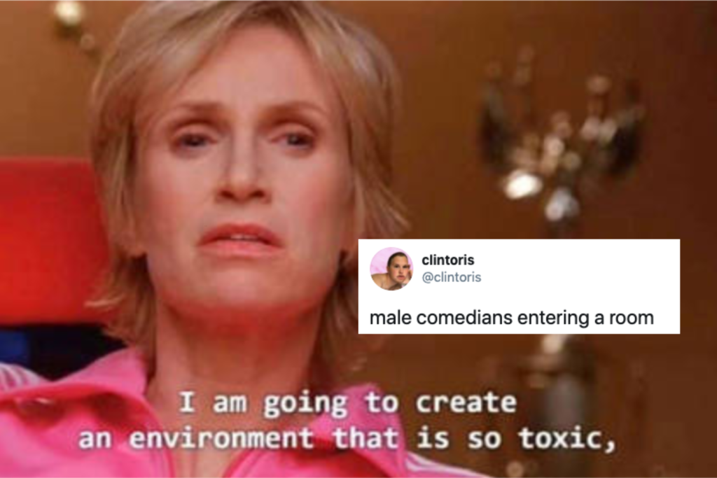Sue Sylvester from Glee toxic environment