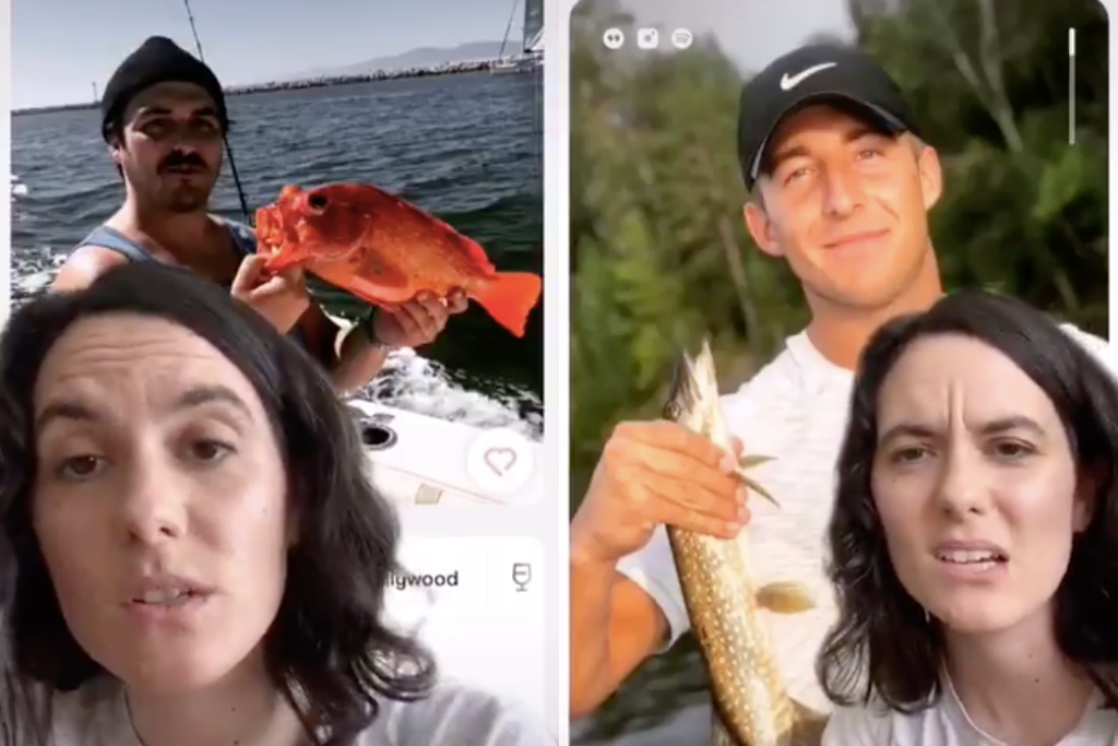 TikTok comedians take on fish profile pictures on Tinder