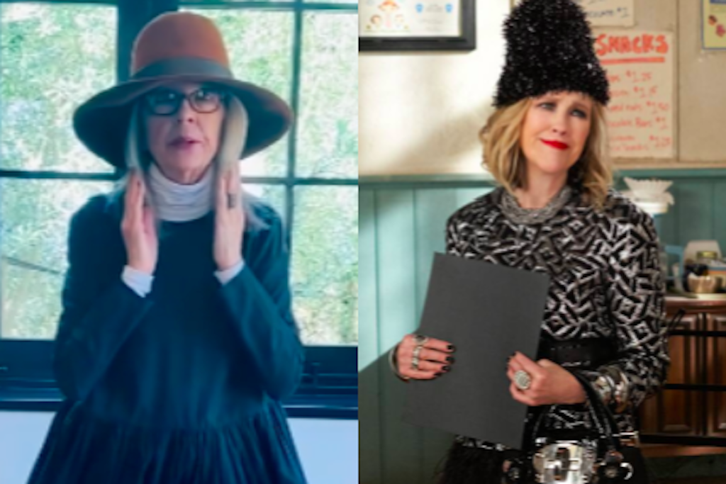 Diane Keaton exudes Moira Rose energy in Instagram about her hats
