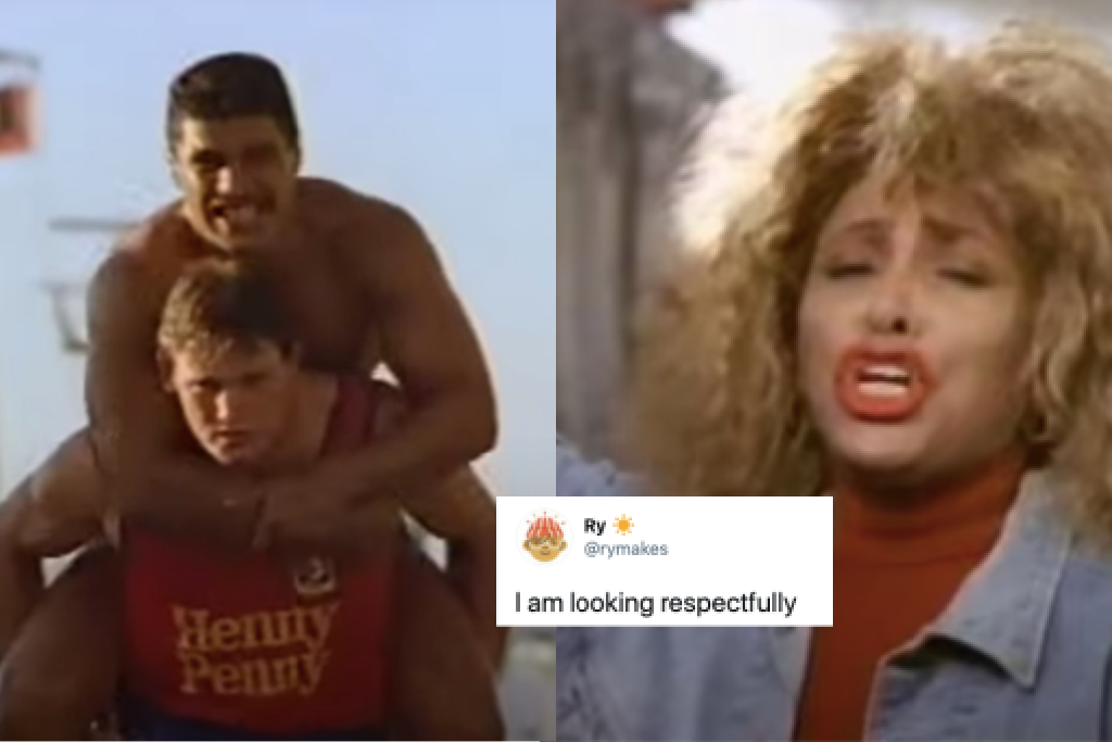 Tina Turner rugby league 1989 ad