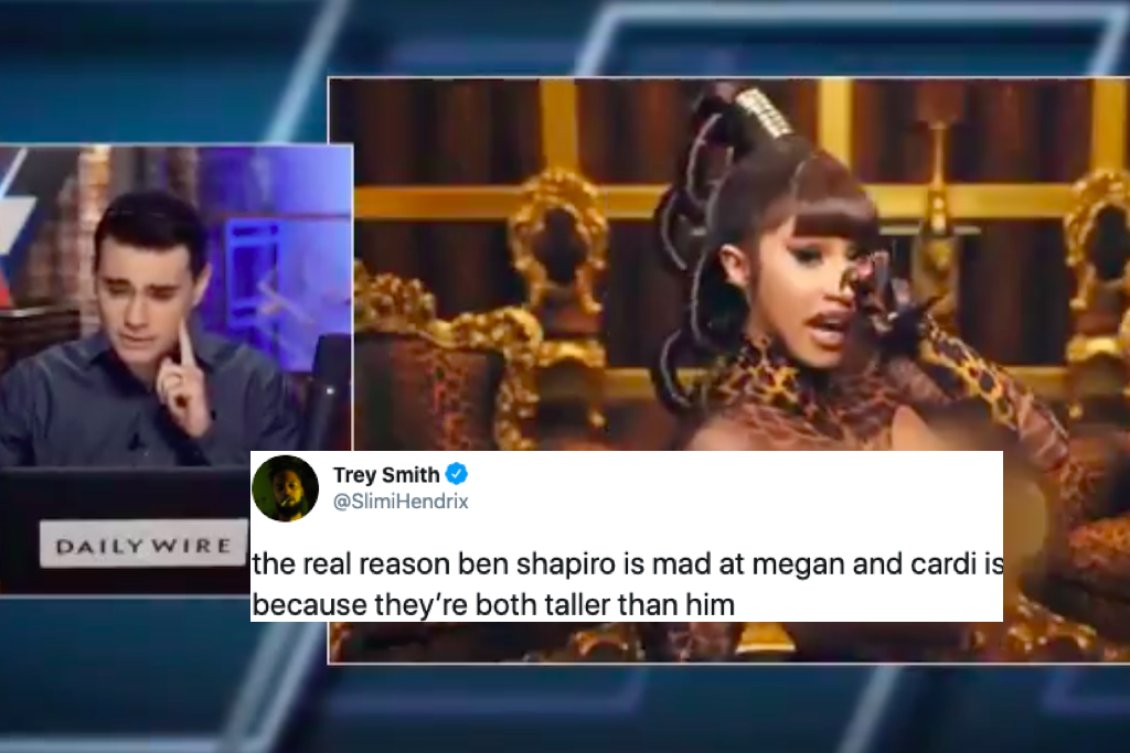 Ben Shapiro ridiculed for quoting Cardi B's 'WAP' lyrics in pearl-clutching podcast segment