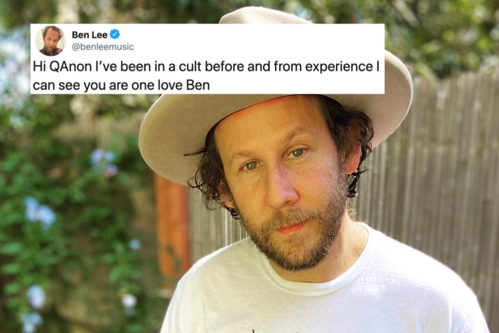 Ben Lee Is Trying To Combat QAnon Delusions, And Wants The Wellness World To Do The Same