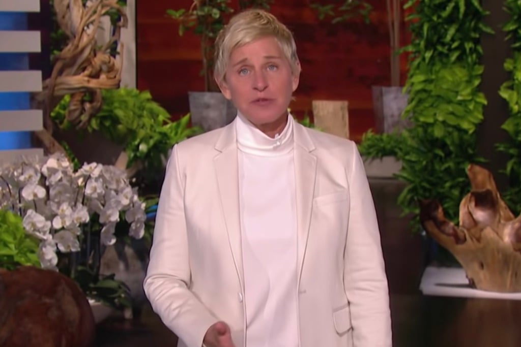 The Ellen DeGeneres show returns for S18 with opening monologue addressing controversies