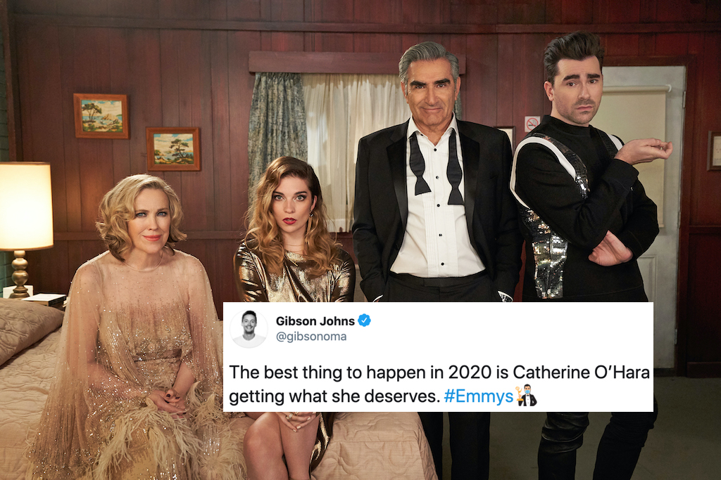 'Schitt's Creek' sweeps the 2020 Emmys with historic nine wins