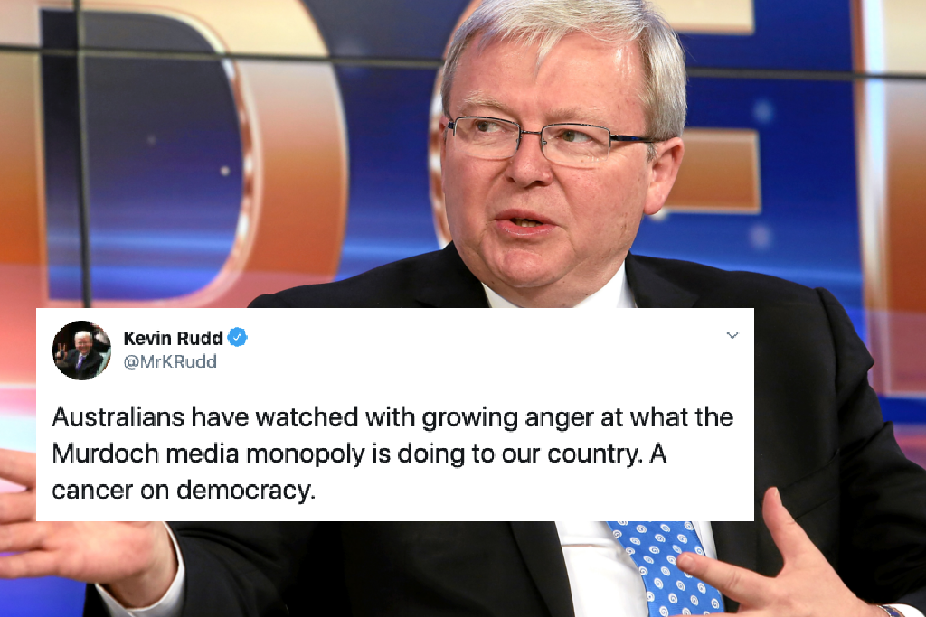 Kevin Rudd calls for Murdoch Media Royal Commission