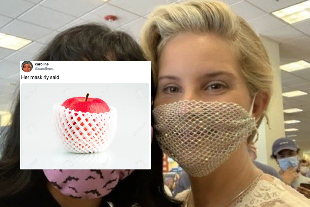 Lana Del Rey criticised for wearing useless mesh mask in fan meet and greets
