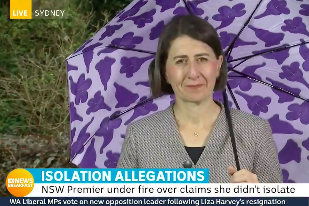 NSW Premier Gladys Berejikian admits she didn't self-isolate after COVID-19 test