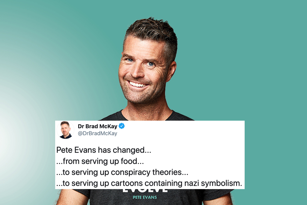 Pete Evans dumped by 'I'm A Celebrity...' and publisher after posting Nazi symbol to social media