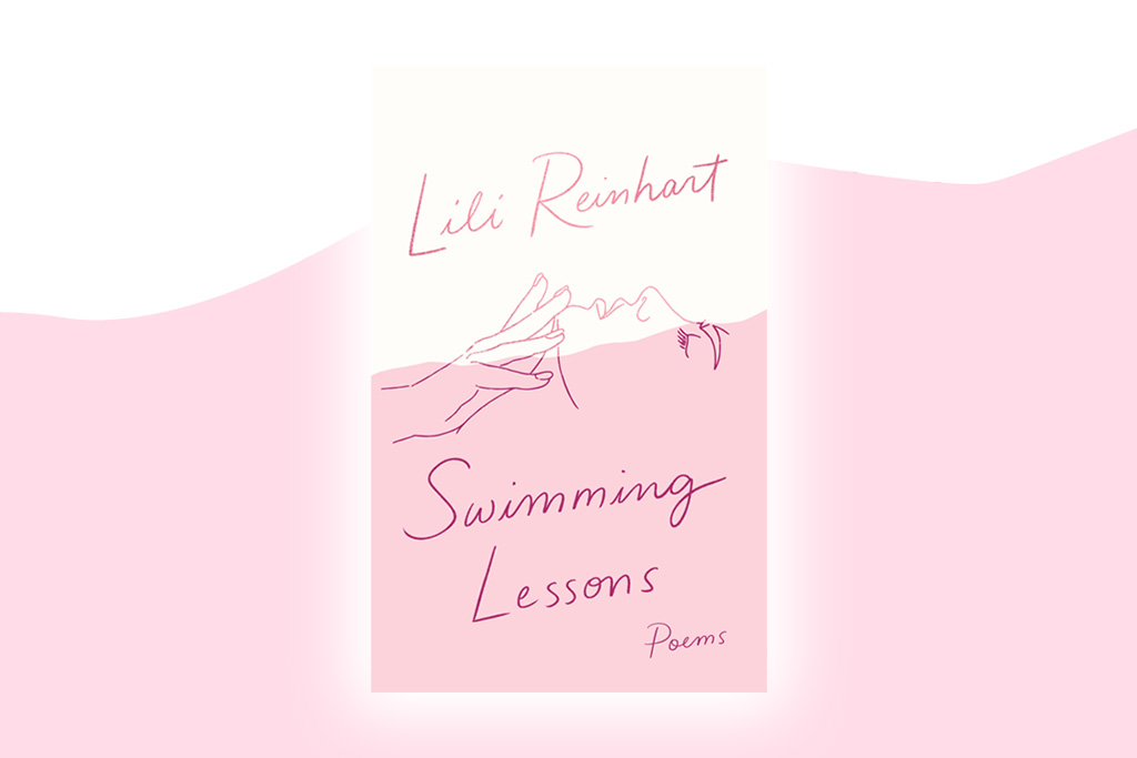 Cover art for 'Swimming Lessons', Lili Reinhart's first book of poetry