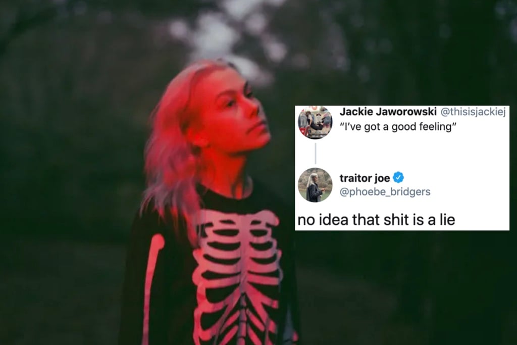 Phoebe Bridgers explains 'Punisher' lyrics on Twitter