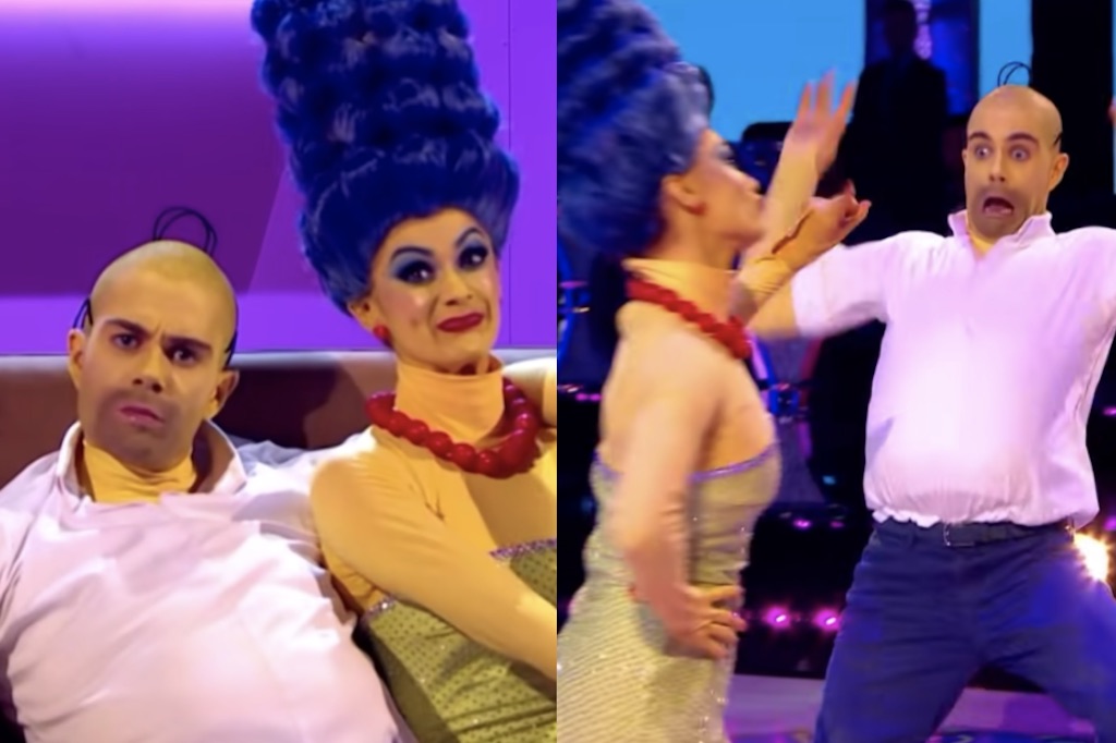 UK 'Strictly Dancing' Simpsons dance routine goes viral