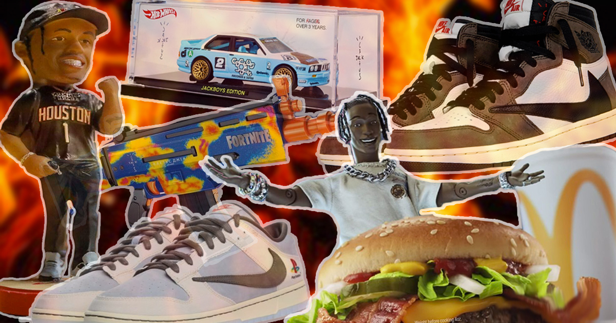 A Look Back At Travis Scott S Most Questionable Brand Collabs Of 2020