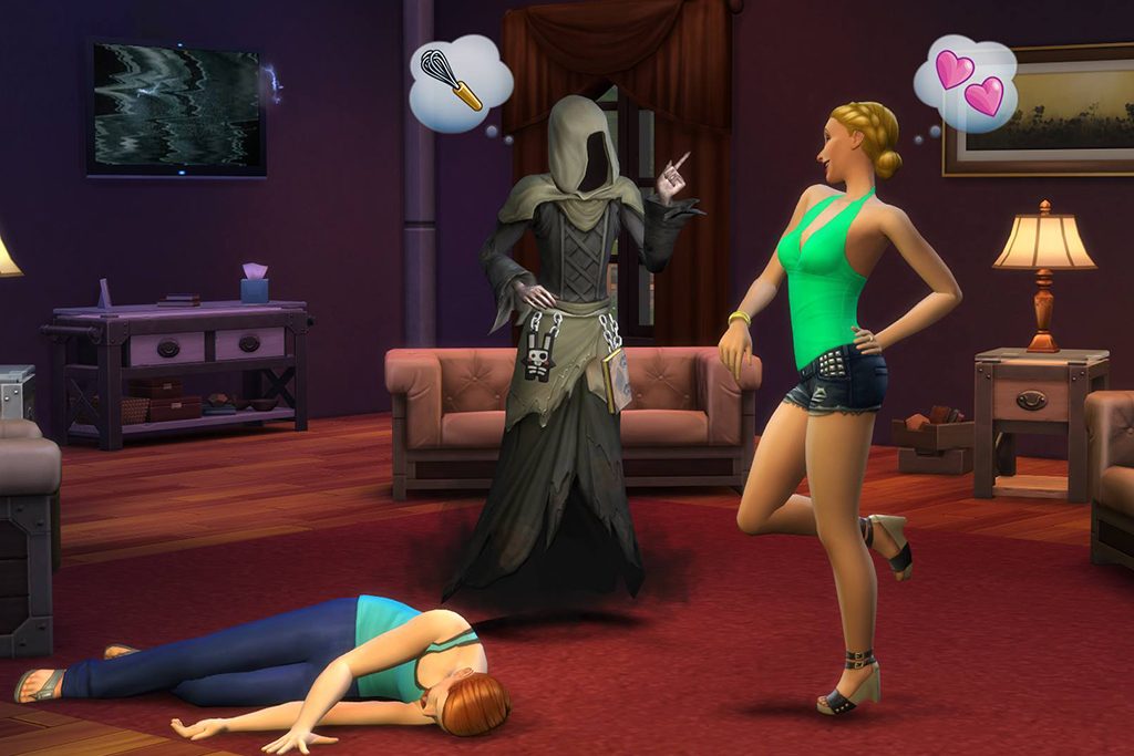 The Sims Grim Reaper